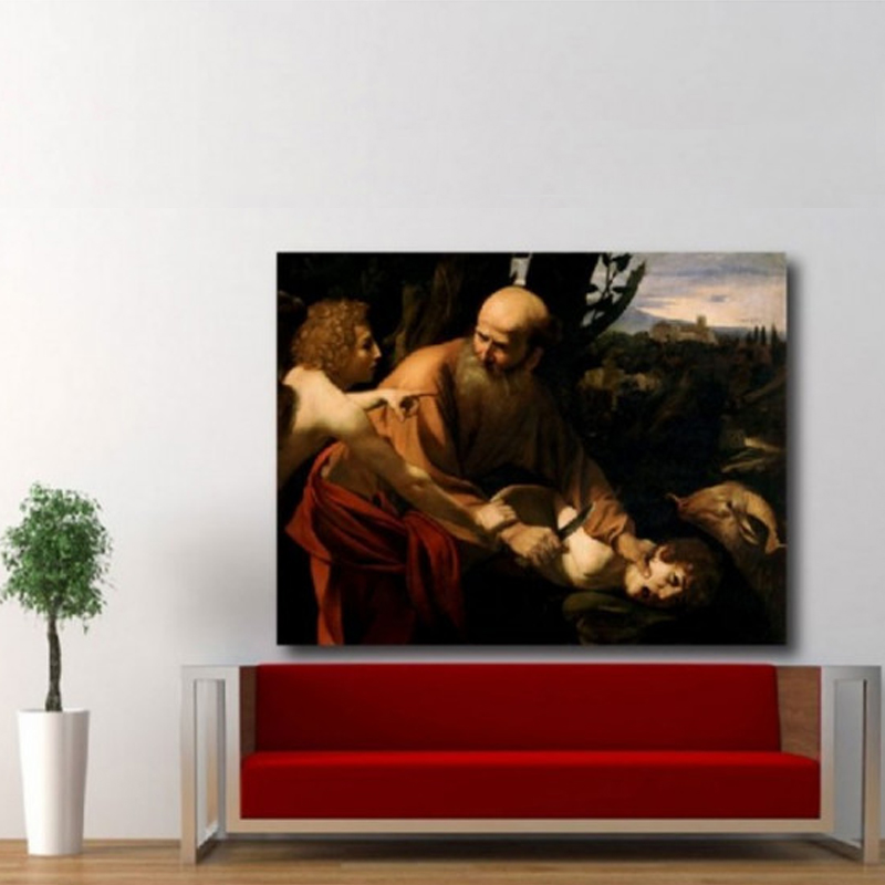 Πίνακας σε καμβά με Ζωγραφική Caravaggio Sacrifice of Isaac